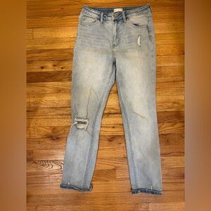 Altar'd State High Rise Light Blue Jeans